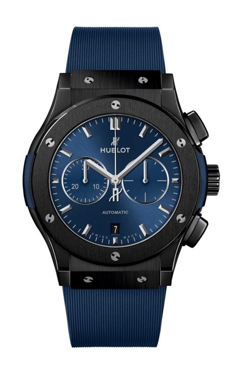 hublot classic fusion ceramic blue chronograph|hublot classic fusion review.